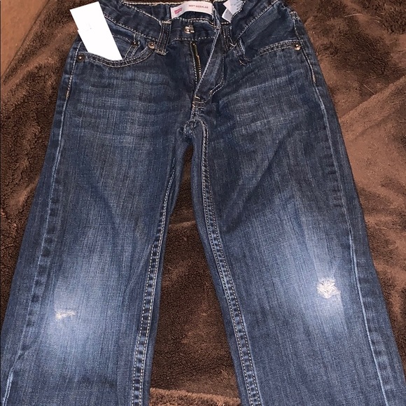 Boys size 5 ripped jeans - Picture 1 of 3